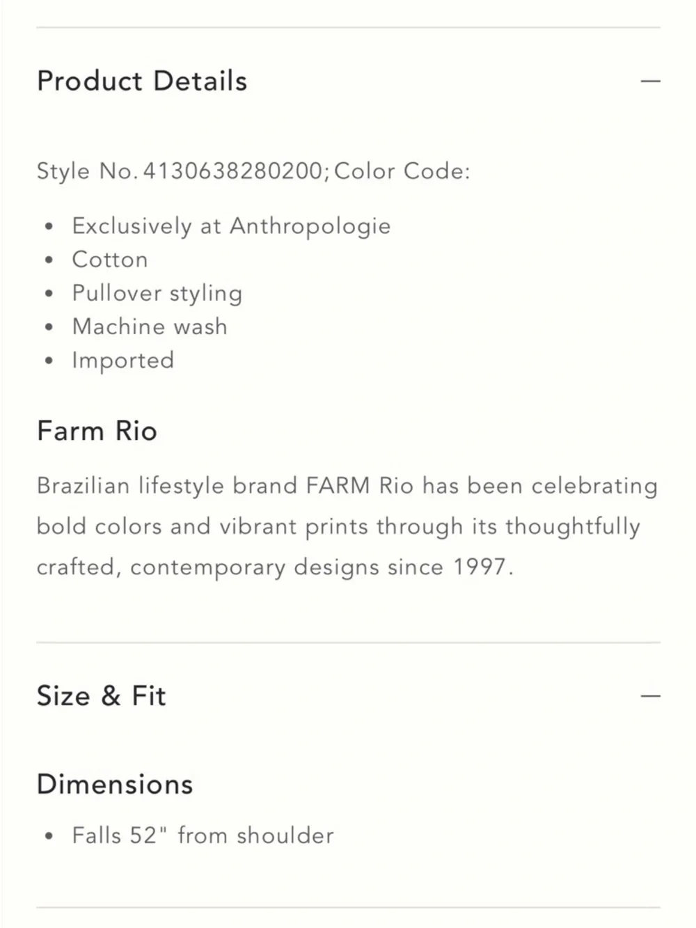Farm Rio dress - Picture 5 of 6
